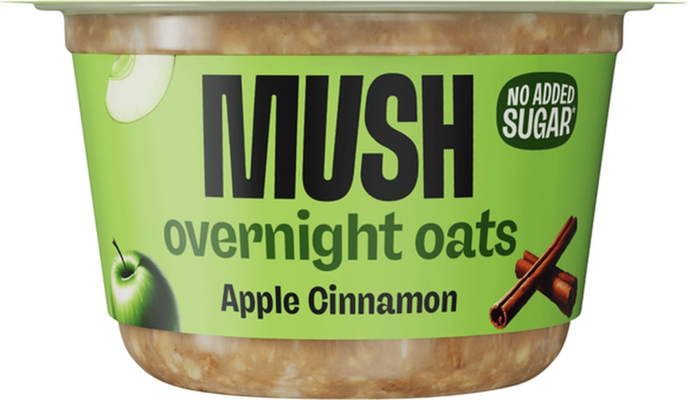 MUSH Apple Cinnamon, Overnight Oats