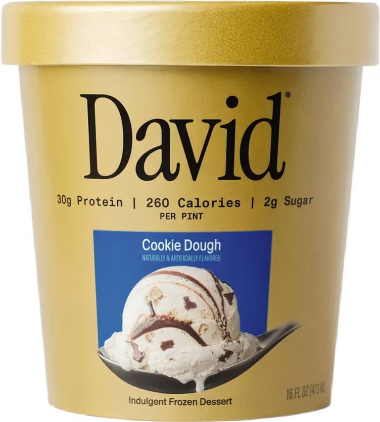 David Protein Cookie Dough Frozen Dessert